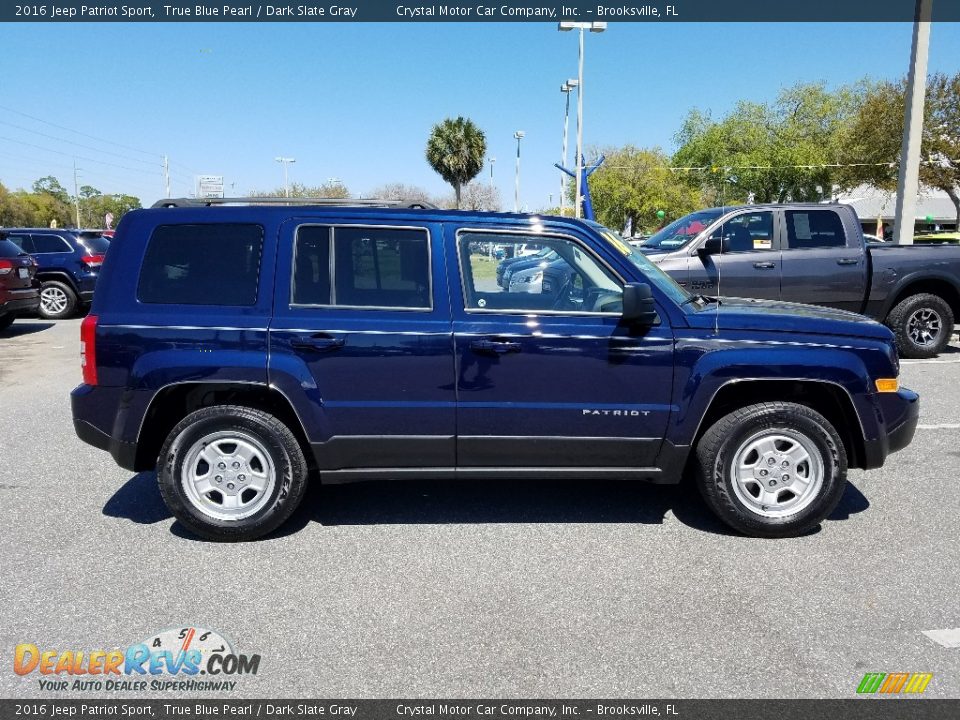 2016 Jeep Patriot Sport True Blue Pearl / Dark Slate Gray Photo #6