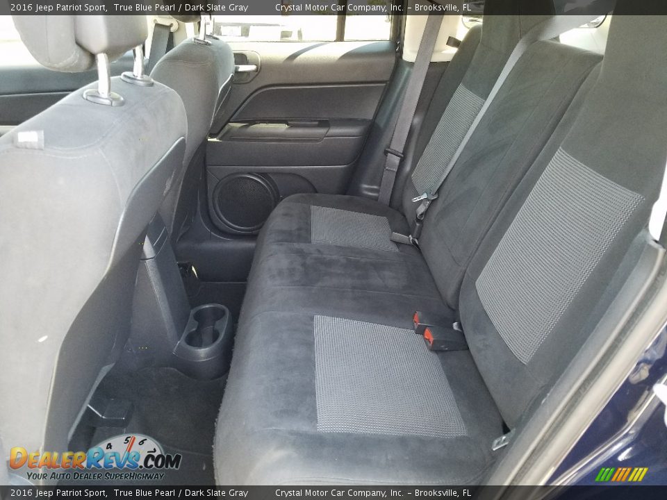 2016 Jeep Patriot Sport True Blue Pearl / Dark Slate Gray Photo #10