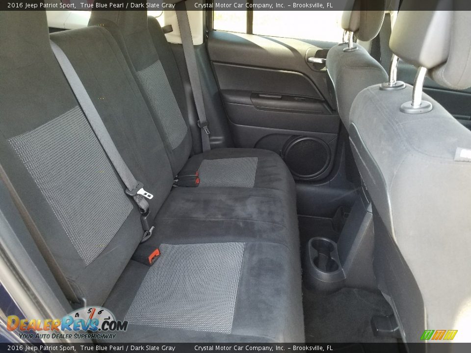 2016 Jeep Patriot Sport True Blue Pearl / Dark Slate Gray Photo #11