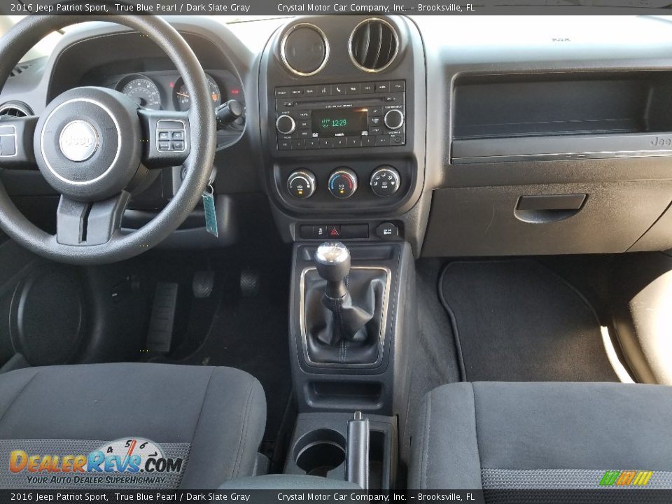 2016 Jeep Patriot Sport True Blue Pearl / Dark Slate Gray Photo #13
