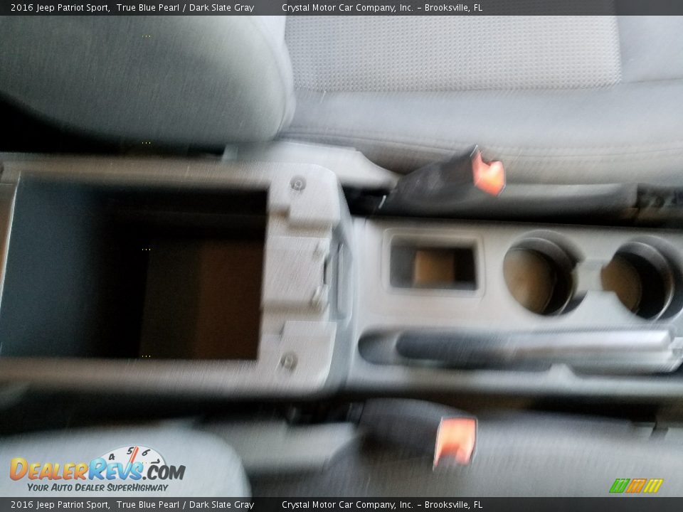 2016 Jeep Patriot Sport True Blue Pearl / Dark Slate Gray Photo #18