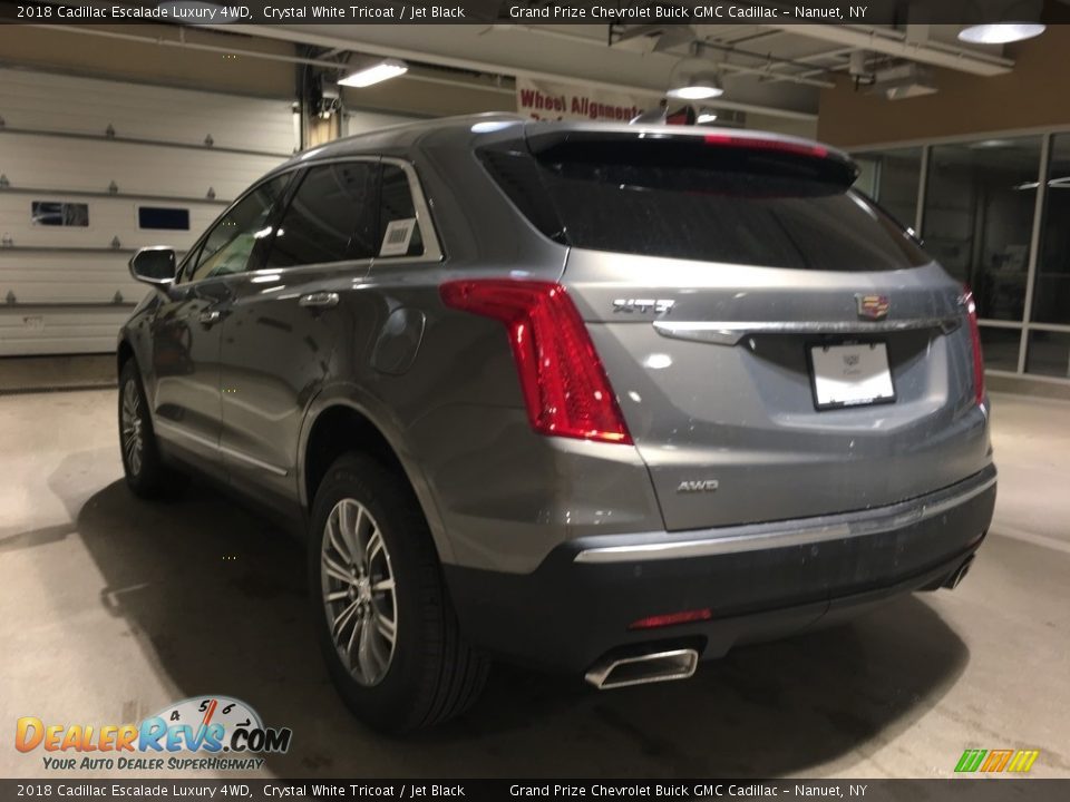 2018 Cadillac Escalade Luxury 4WD Crystal White Tricoat / Jet Black Photo #4
