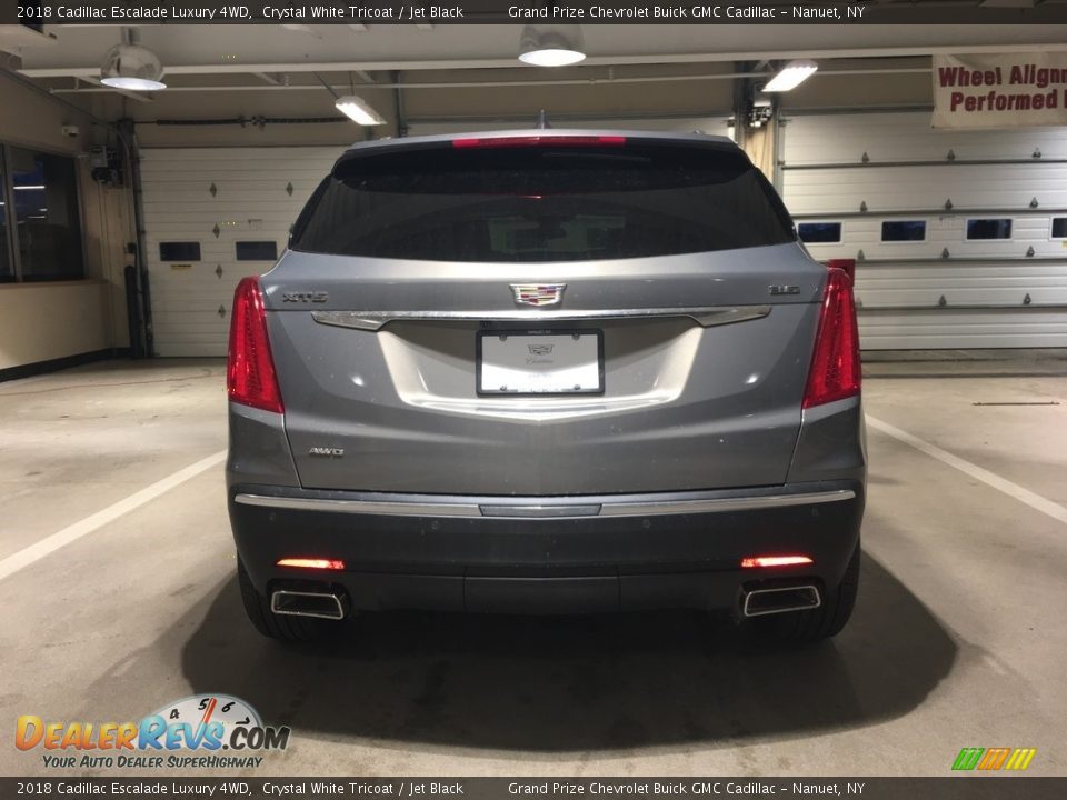 2018 Cadillac Escalade Luxury 4WD Crystal White Tricoat / Jet Black Photo #5