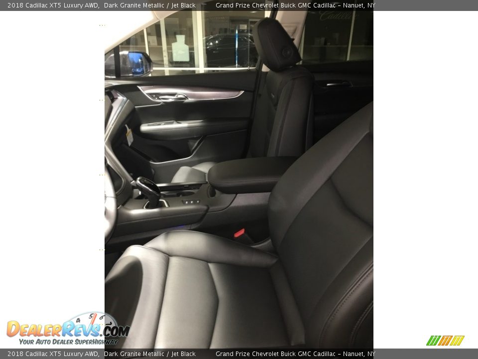 2018 Cadillac XT5 Luxury AWD Dark Granite Metallic / Jet Black Photo #12