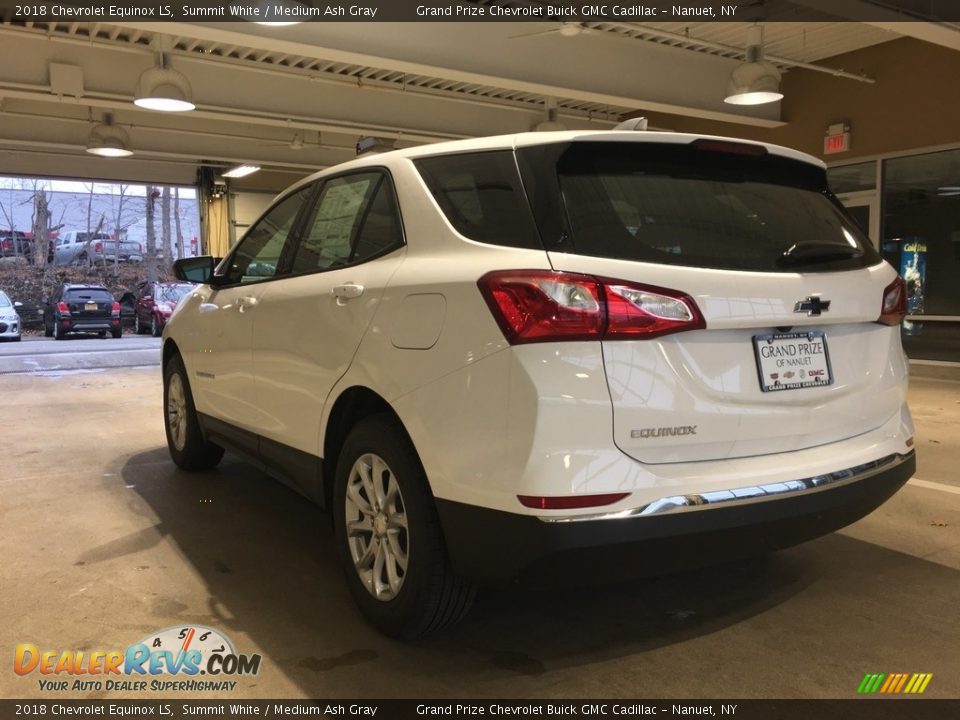 2018 Chevrolet Equinox LS Summit White / Medium Ash Gray Photo #3