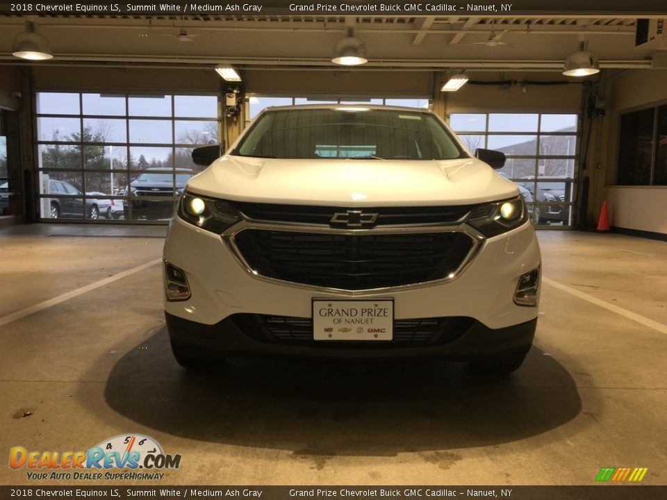 2018 Chevrolet Equinox LS Summit White / Medium Ash Gray Photo #7