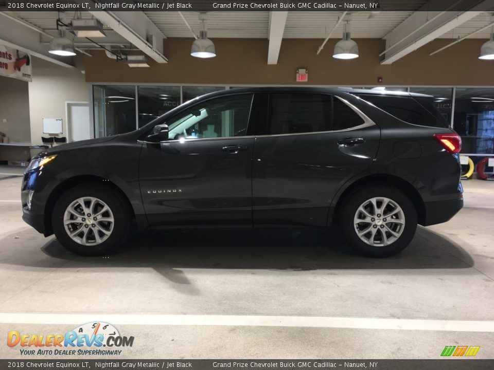 2018 Chevrolet Equinox LT Nightfall Gray Metallic / Jet Black Photo #3