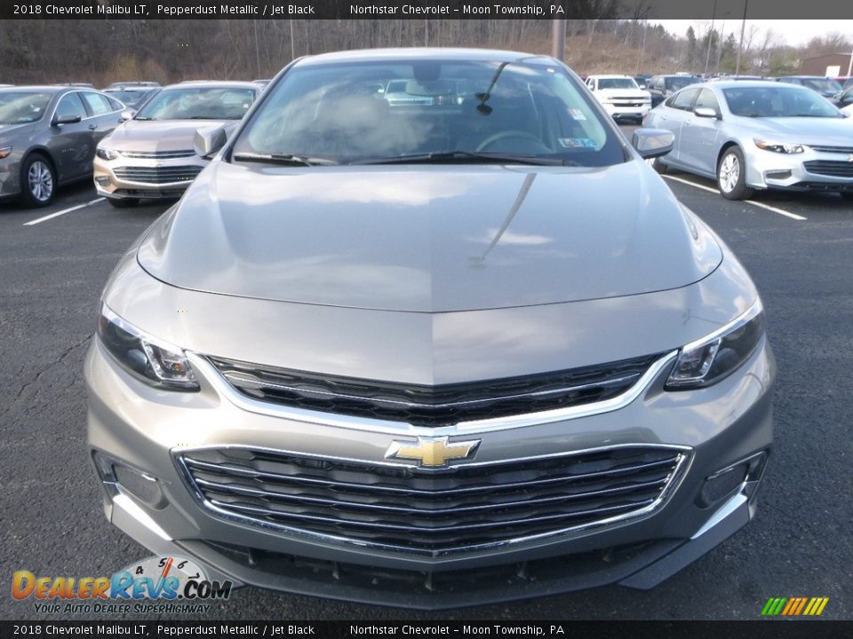 2018 Chevrolet Malibu LT Pepperdust Metallic / Jet Black Photo #8