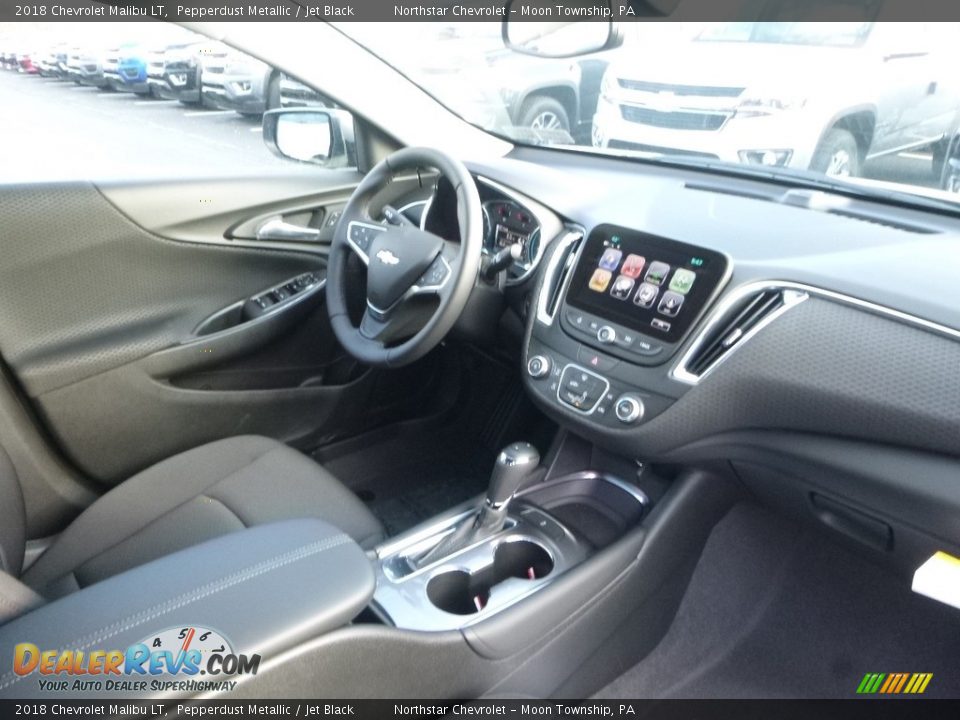 2018 Chevrolet Malibu LT Pepperdust Metallic / Jet Black Photo #11