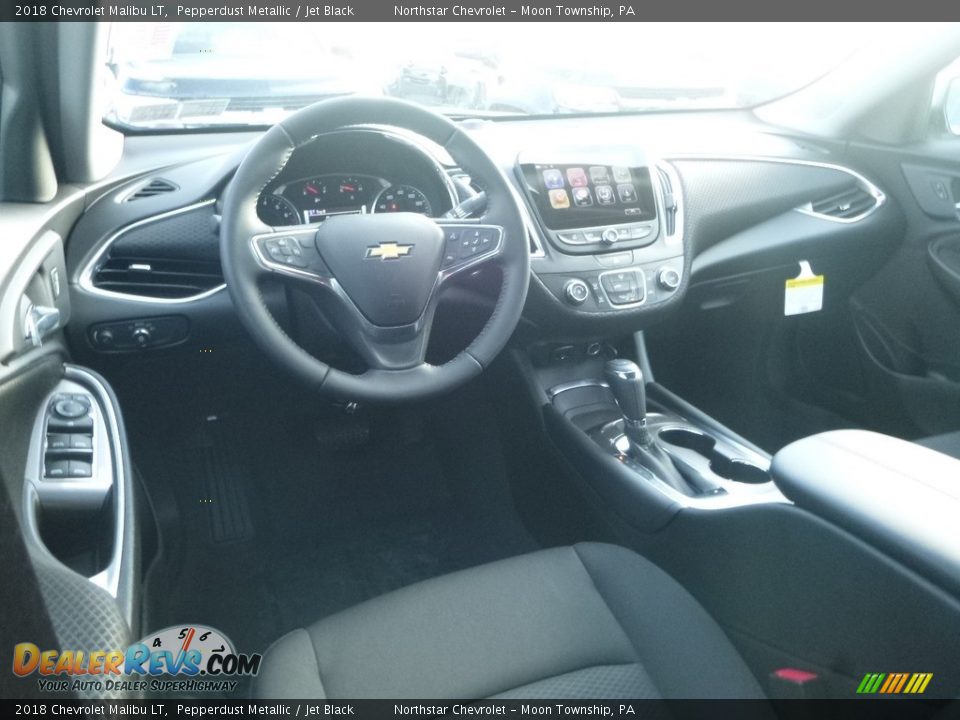 2018 Chevrolet Malibu LT Pepperdust Metallic / Jet Black Photo #13