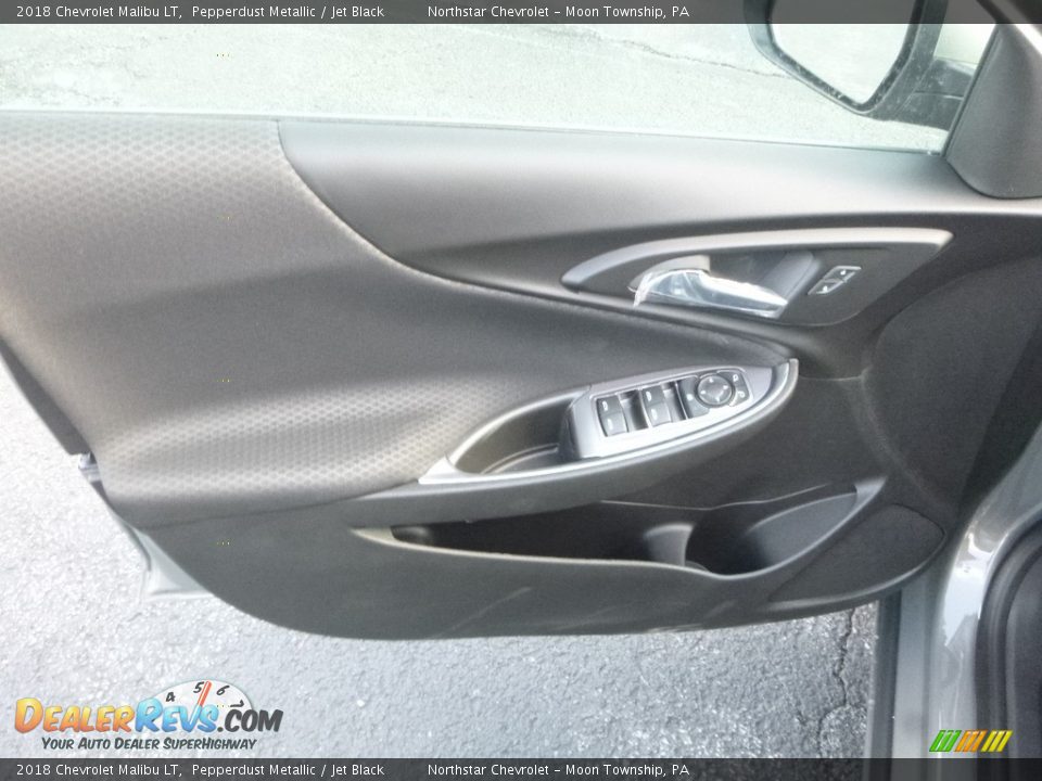 2018 Chevrolet Malibu LT Pepperdust Metallic / Jet Black Photo #14
