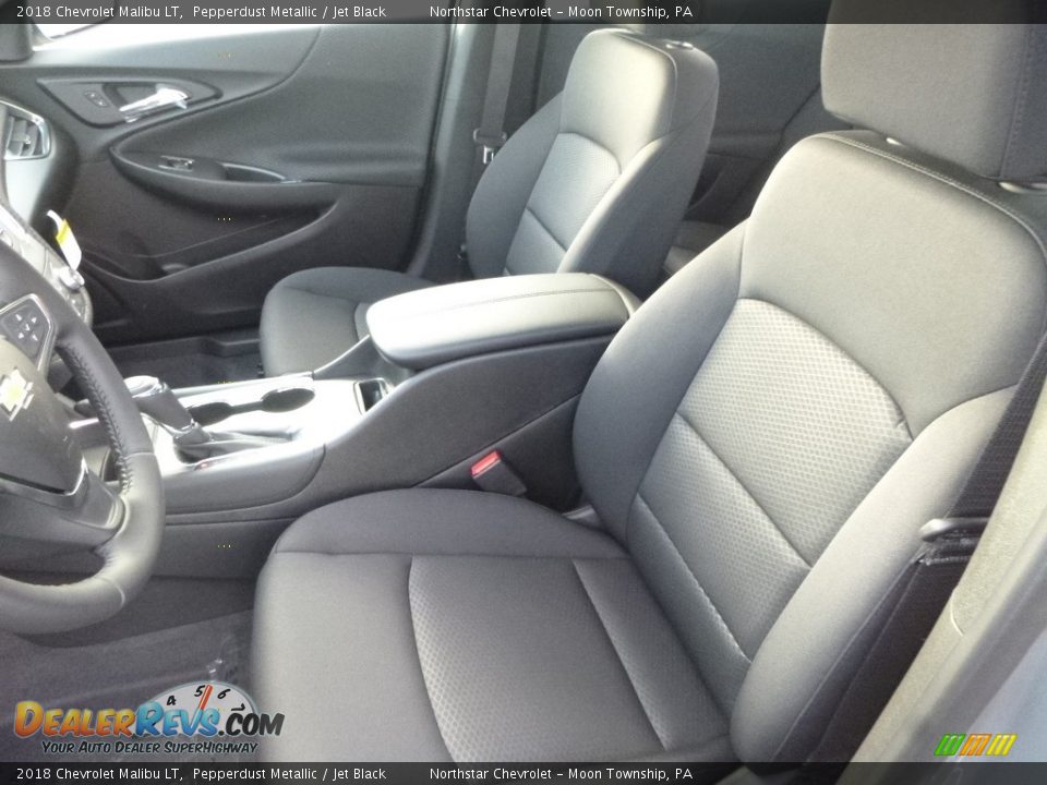 2018 Chevrolet Malibu LT Pepperdust Metallic / Jet Black Photo #15