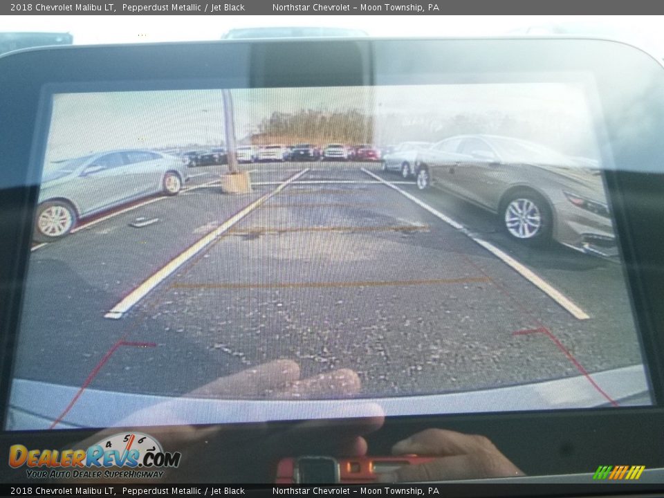 2018 Chevrolet Malibu LT Pepperdust Metallic / Jet Black Photo #18