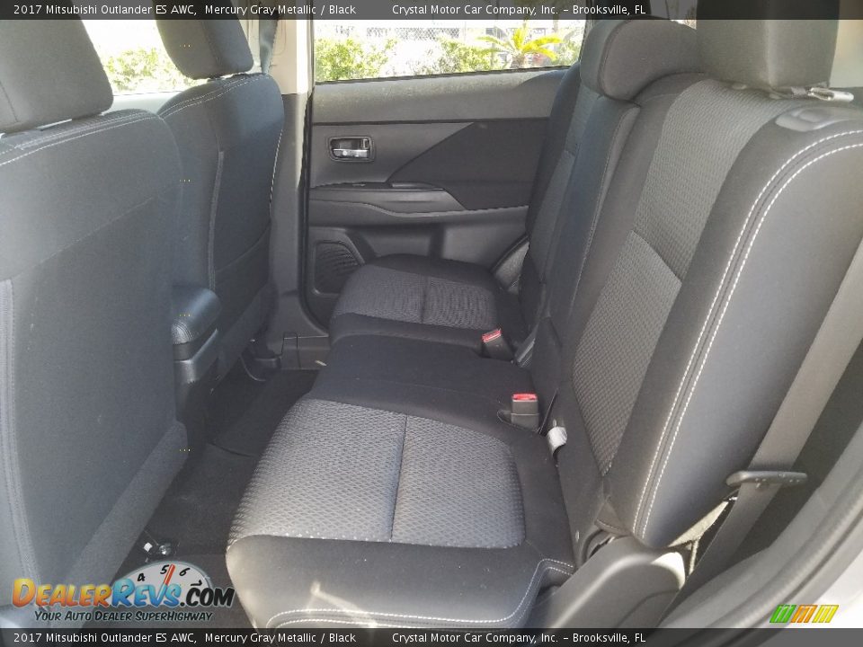 Rear Seat of 2017 Mitsubishi Outlander ES AWC Photo #10