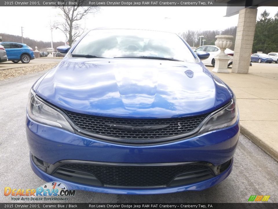 2015 Chrysler 200 S Ceramic Blue / Black Photo #4