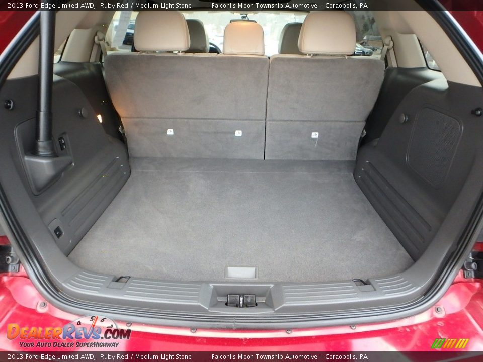 2013 Ford Edge Limited AWD Ruby Red / Medium Light Stone Photo #4