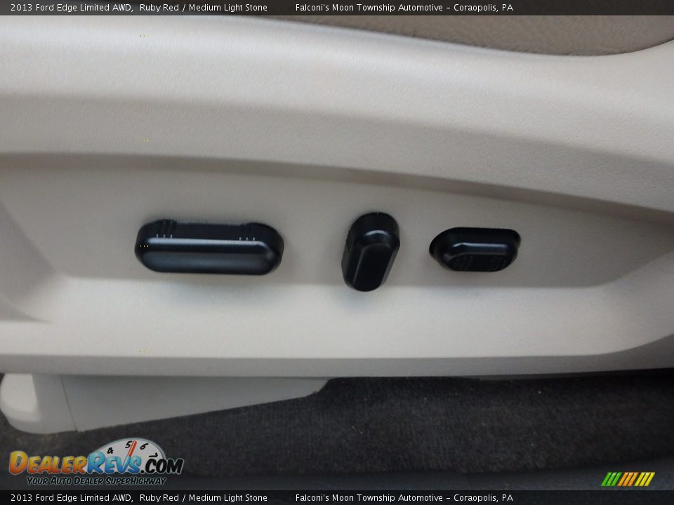 2013 Ford Edge Limited AWD Ruby Red / Medium Light Stone Photo #19