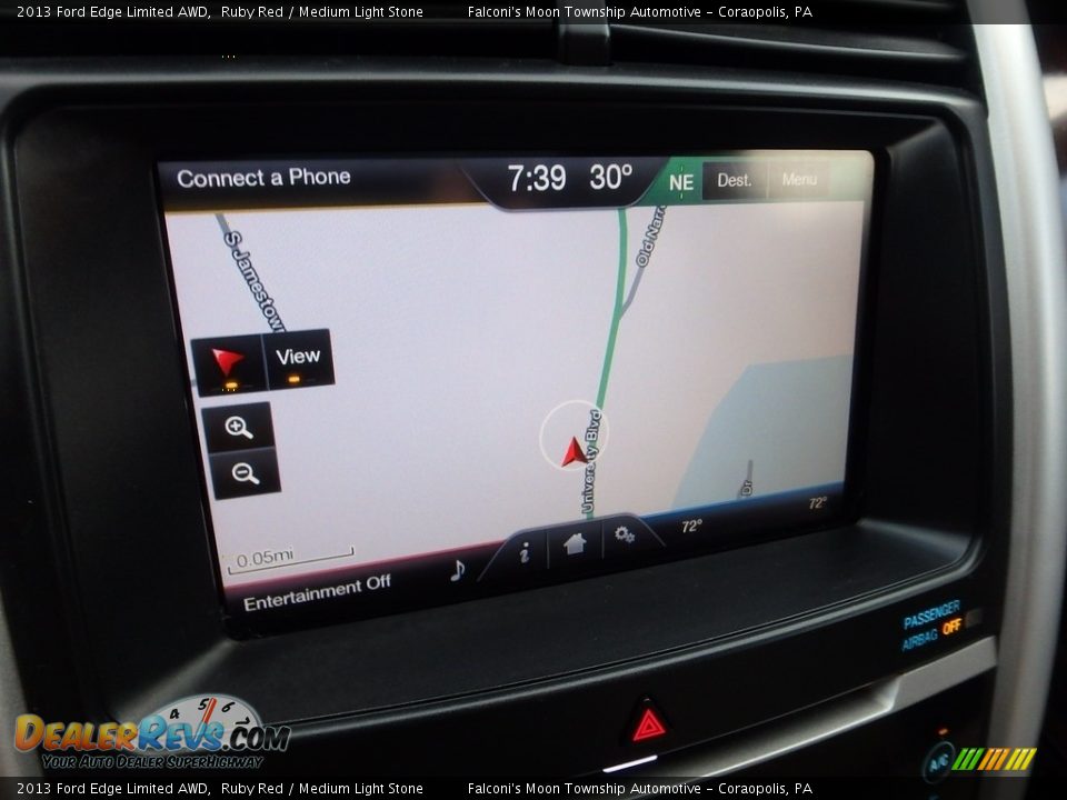 2013 Ford Edge Limited AWD Ruby Red / Medium Light Stone Photo #21