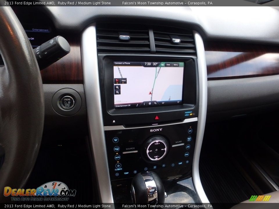 2013 Ford Edge Limited AWD Ruby Red / Medium Light Stone Photo #22
