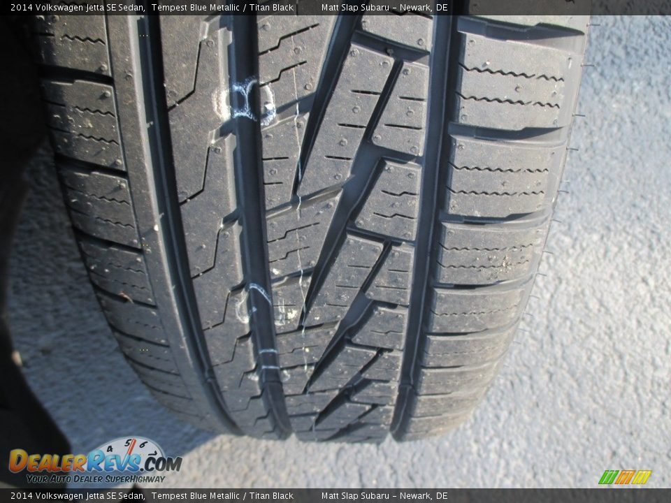2014 Volkswagen Jetta SE Sedan Tempest Blue Metallic / Titan Black Photo #23