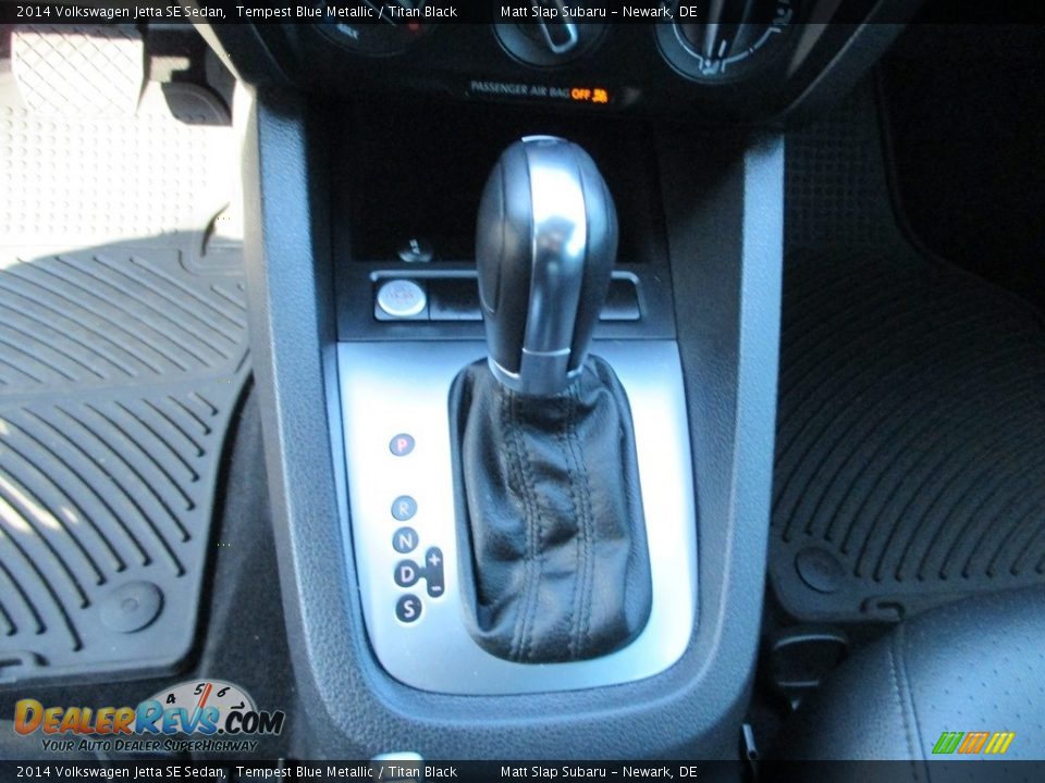 2014 Volkswagen Jetta SE Sedan Tempest Blue Metallic / Titan Black Photo #27