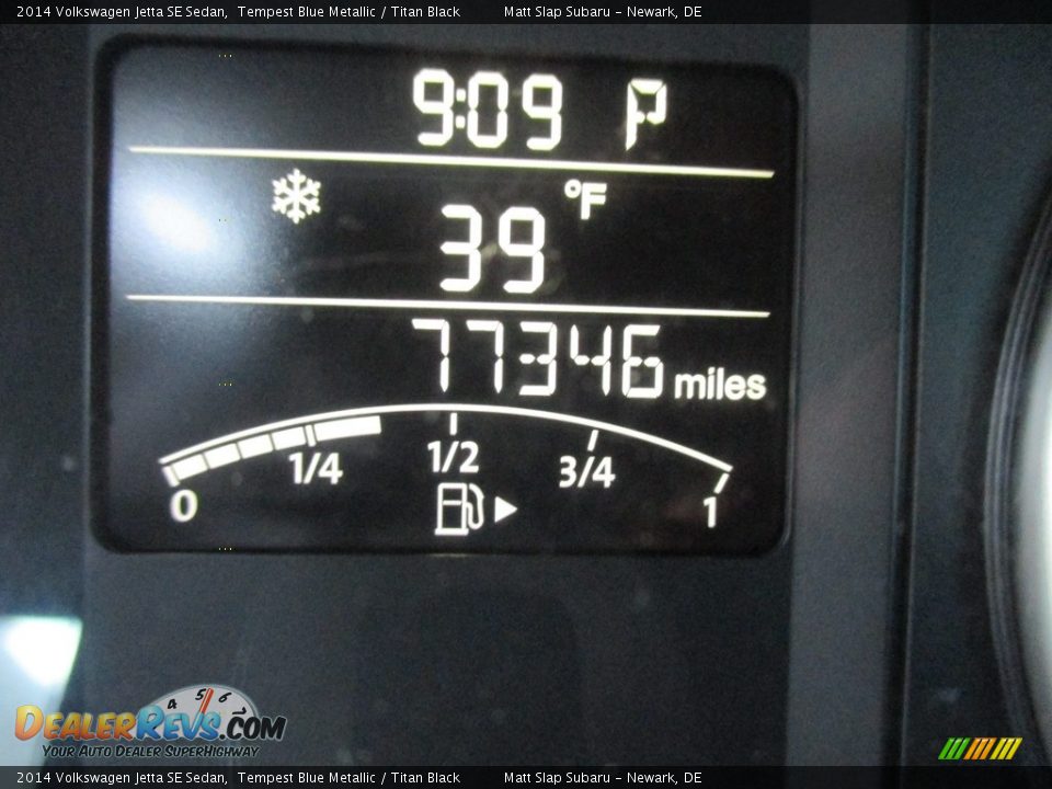 2014 Volkswagen Jetta SE Sedan Tempest Blue Metallic / Titan Black Photo #29