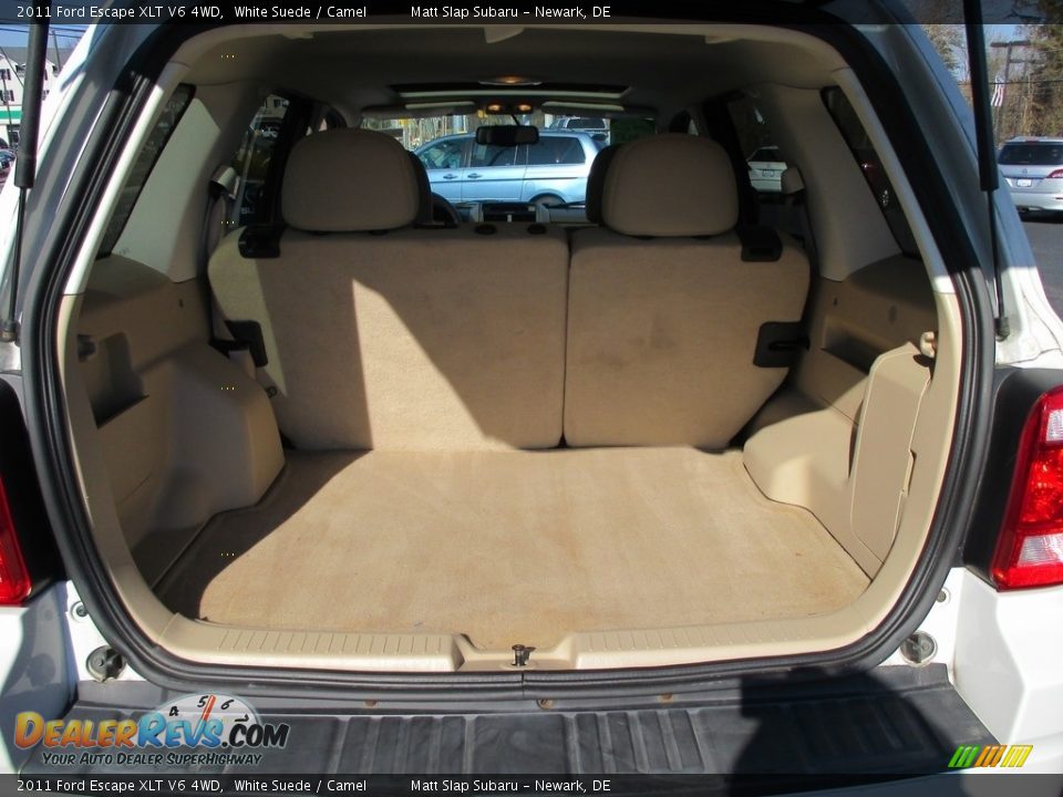 2011 Ford Escape XLT V6 4WD White Suede / Camel Photo #20