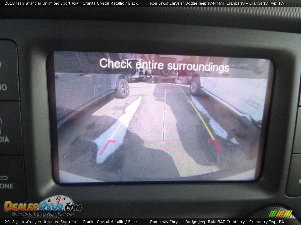 2018 Jeep Wrangler Unlimited Sport 4x4 Granite Crystal Metallic / Black Photo #17