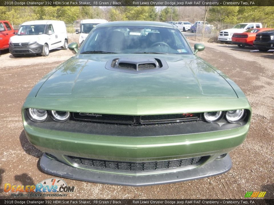 2018 Dodge Challenger 392 HEMI Scat Pack Shaker F8 Green / Black Photo #8