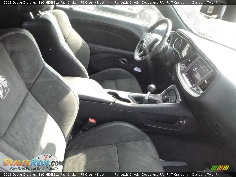 2018 Dodge Challenger 392 HEMI Scat Pack Shaker F8 Green / Black Photo #10