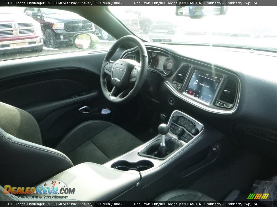 2018 Dodge Challenger 392 HEMI Scat Pack Shaker F8 Green / Black Photo #11