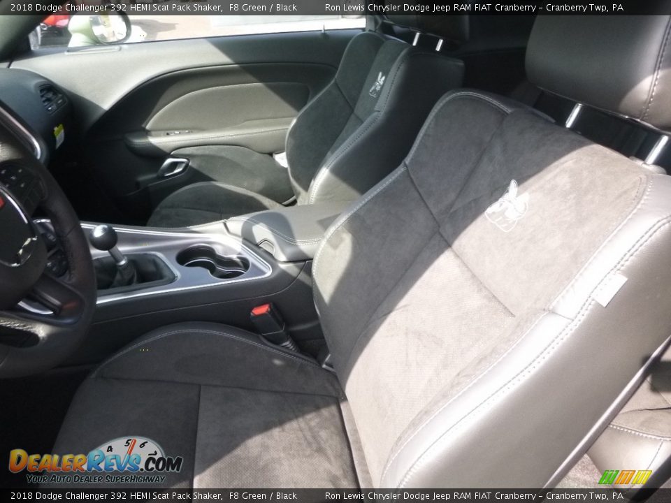 2018 Dodge Challenger 392 HEMI Scat Pack Shaker F8 Green / Black Photo #14