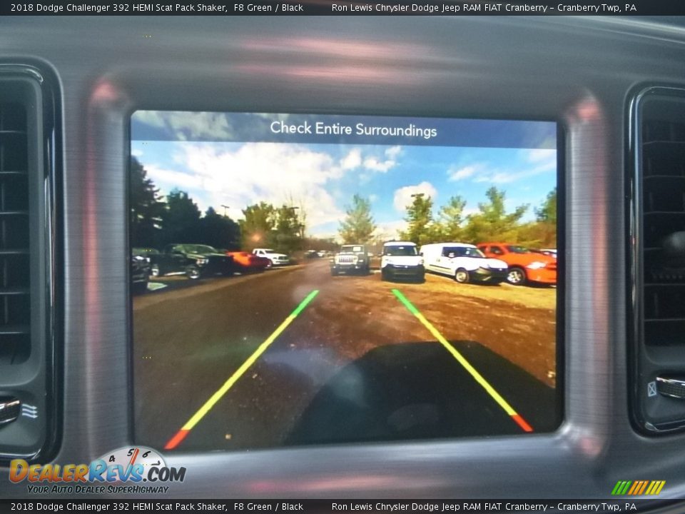 2018 Dodge Challenger 392 HEMI Scat Pack Shaker F8 Green / Black Photo #18