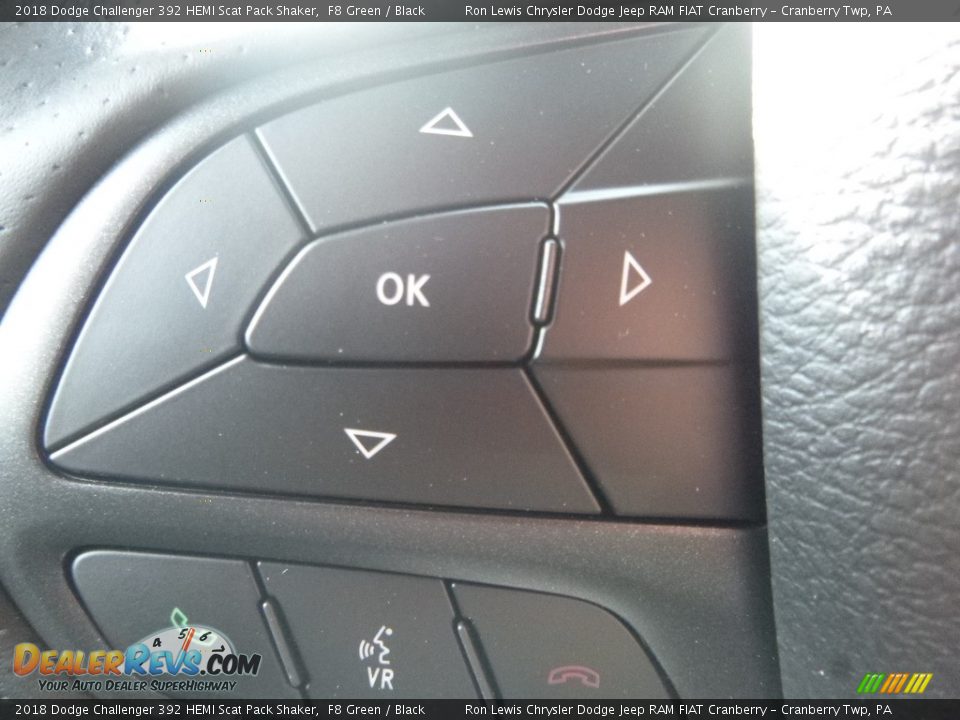 2018 Dodge Challenger 392 HEMI Scat Pack Shaker F8 Green / Black Photo #20