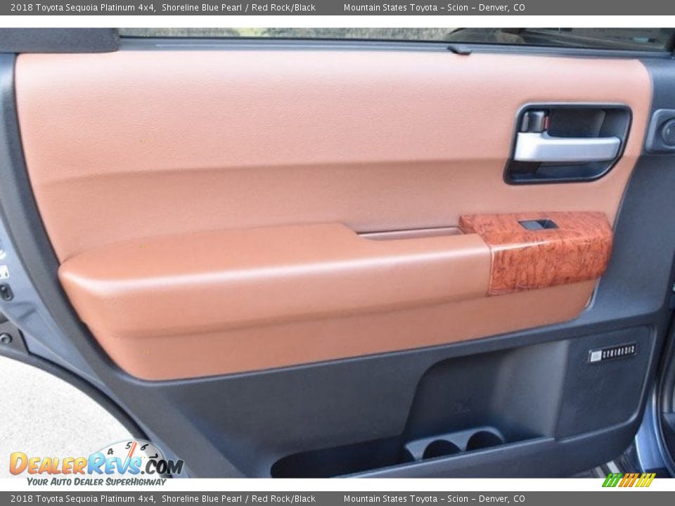 Door Panel of 2018 Toyota Sequoia Platinum 4x4 Photo #25