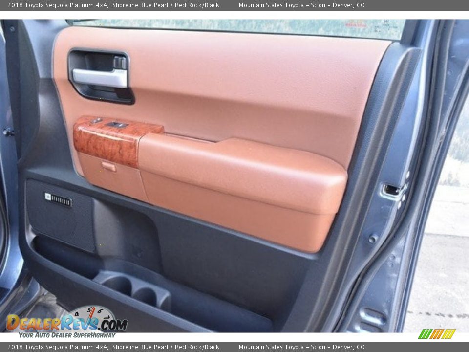 Door Panel of 2018 Toyota Sequoia Platinum 4x4 Photo #26