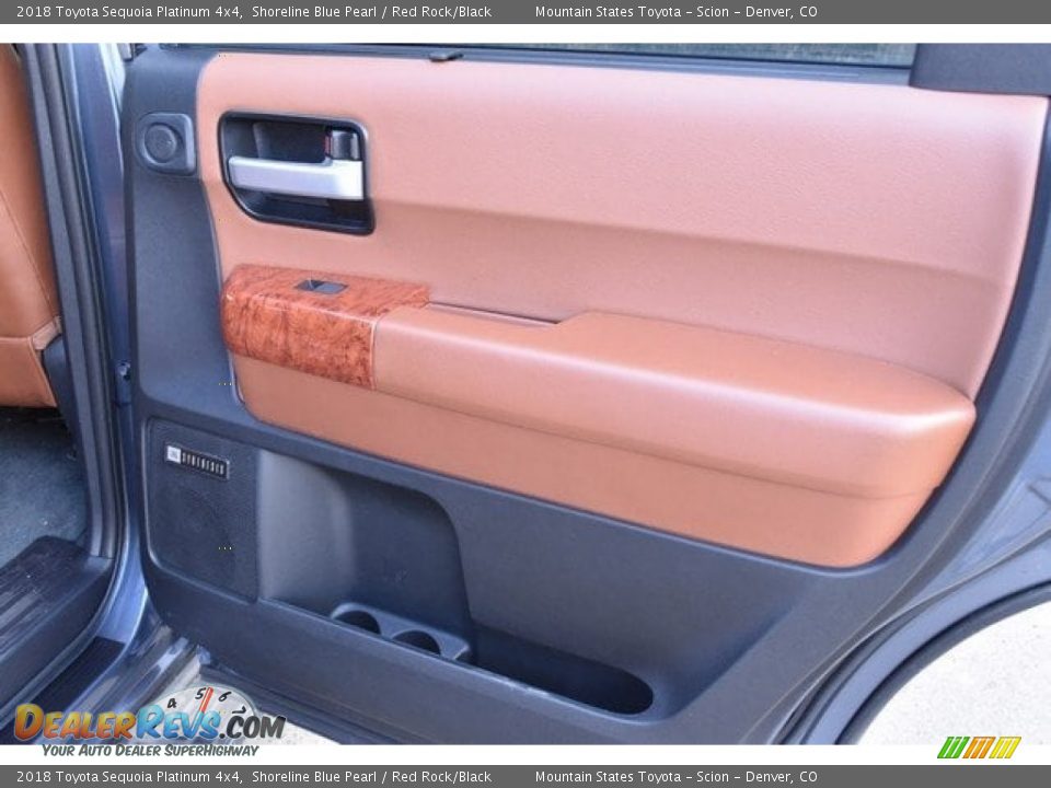 Door Panel of 2018 Toyota Sequoia Platinum 4x4 Photo #27