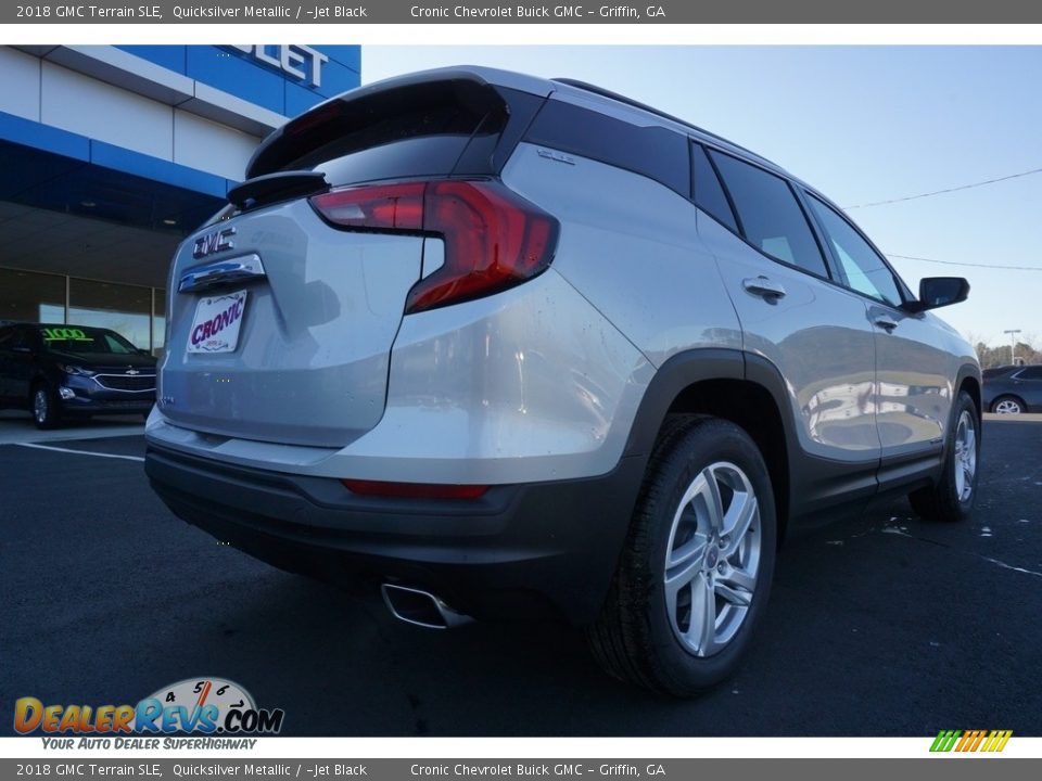 2018 GMC Terrain SLE Quicksilver Metallic / ­Jet Black Photo #13