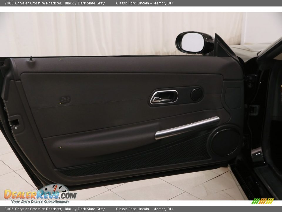 2005 Chrysler Crossfire Roadster Black / Dark Slate Grey Photo #5