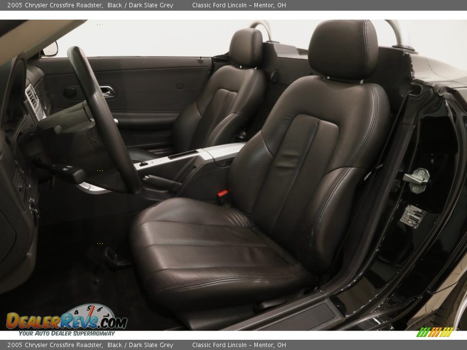 2005 Chrysler Crossfire Roadster Black / Dark Slate Grey Photo #6