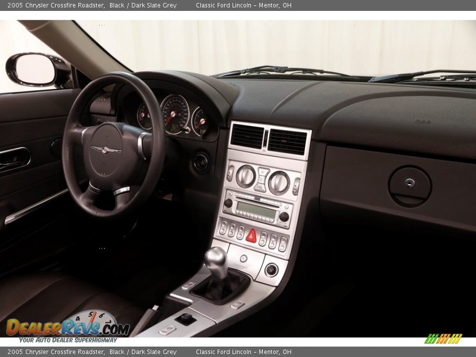 2005 Chrysler Crossfire Roadster Black / Dark Slate Grey Photo #15