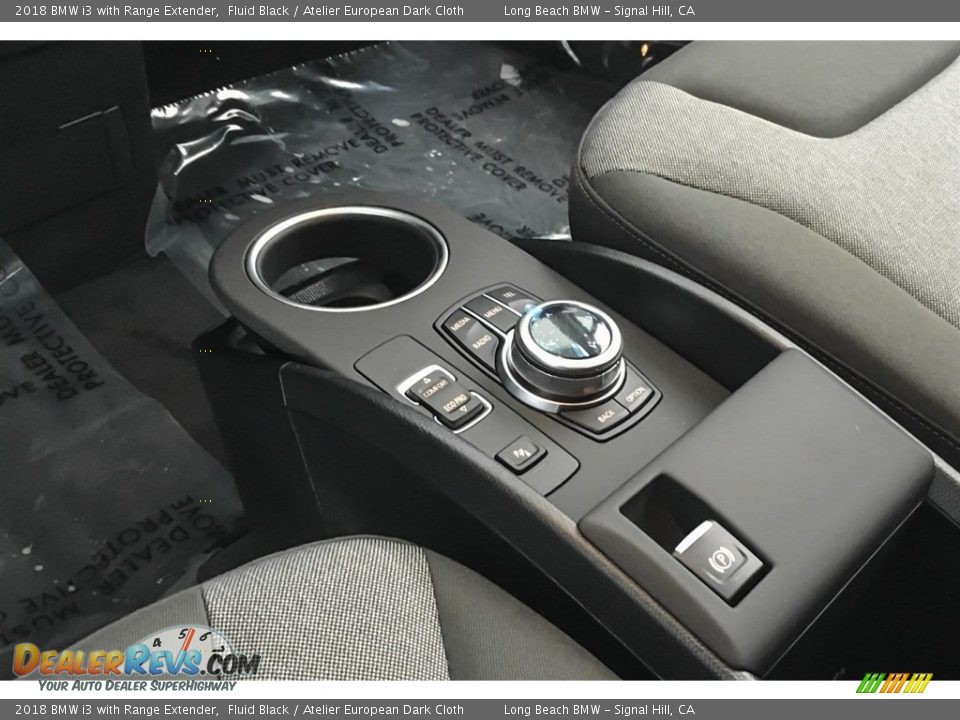 2018 BMW i3 with Range Extender Fluid Black / Atelier European Dark Cloth Photo #7