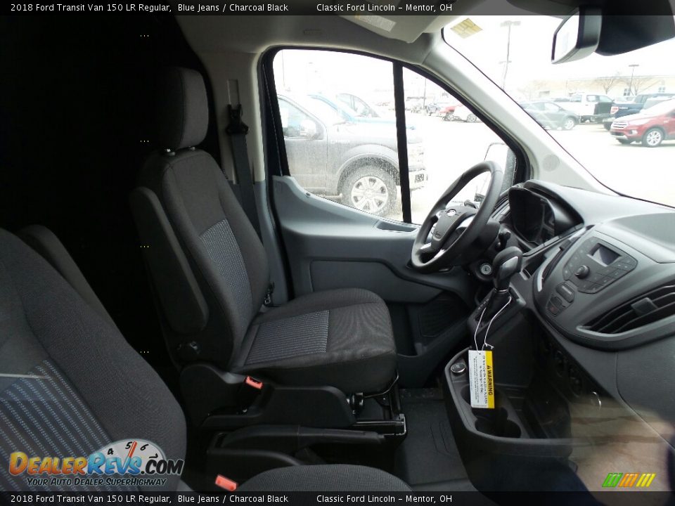Front Seat of 2018 Ford Transit Van 150 LR Regular Photo #5