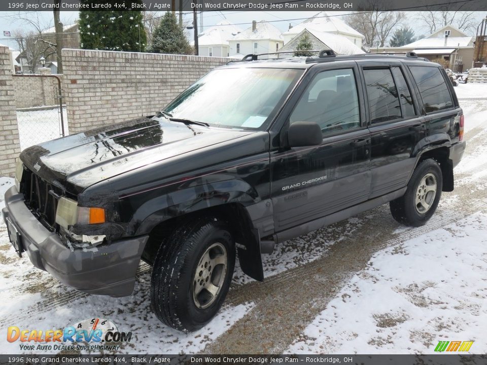 1996 Jeep Grand Cherokee Laredo 4x4 Black / Agate Photo #5
