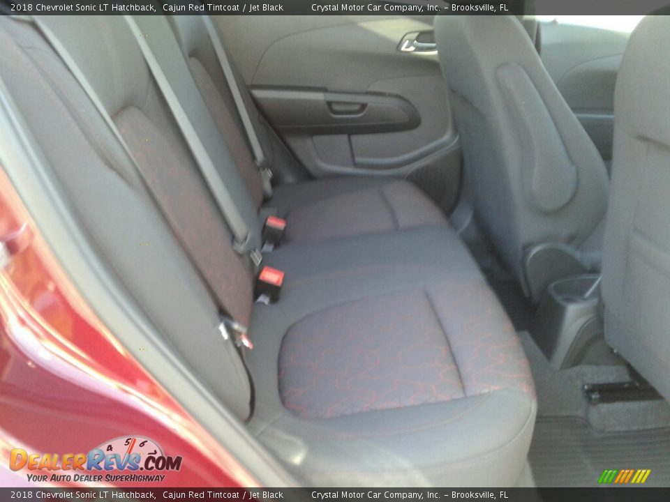 2018 Chevrolet Sonic LT Hatchback Cajun Red Tintcoat / Jet Black Photo #11