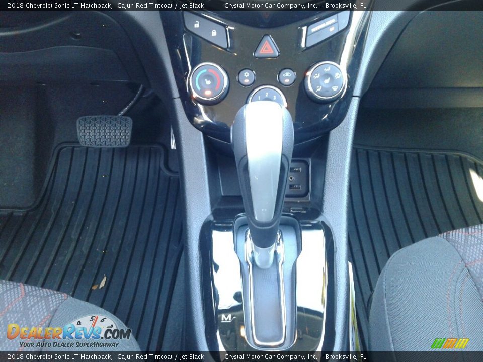 2018 Chevrolet Sonic LT Hatchback Cajun Red Tintcoat / Jet Black Photo #16