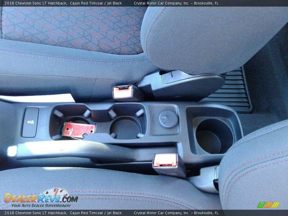 2018 Chevrolet Sonic LT Hatchback Cajun Red Tintcoat / Jet Black Photo #18