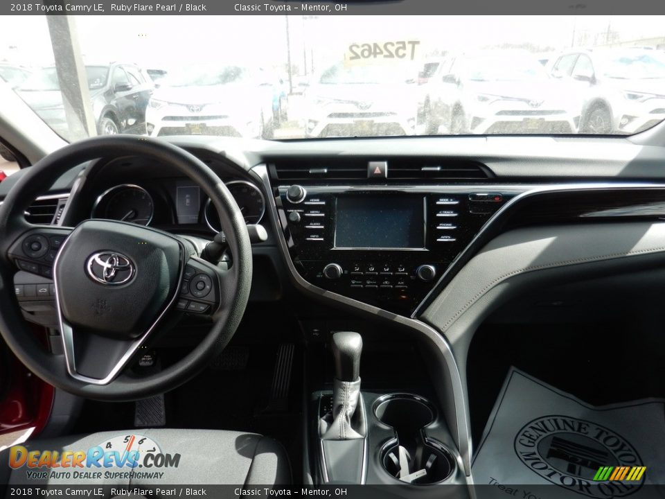 2018 Toyota Camry LE Ruby Flare Pearl / Black Photo #5