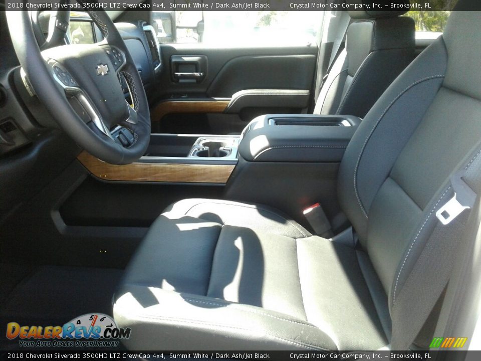 2018 Chevrolet Silverado 3500HD LTZ Crew Cab 4x4 Summit White / Dark Ash/Jet Black Photo #9