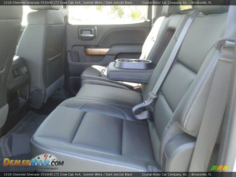 2018 Chevrolet Silverado 3500HD LTZ Crew Cab 4x4 Summit White / Dark Ash/Jet Black Photo #10
